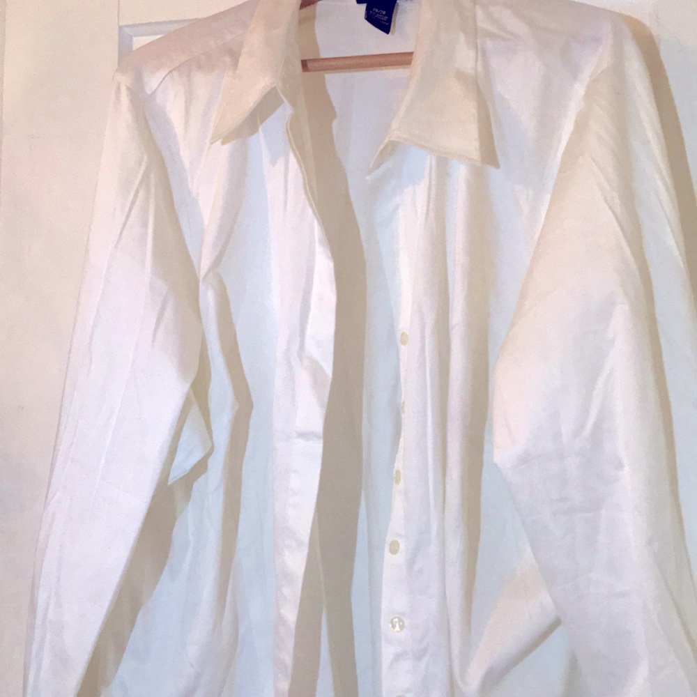 White button down shirt